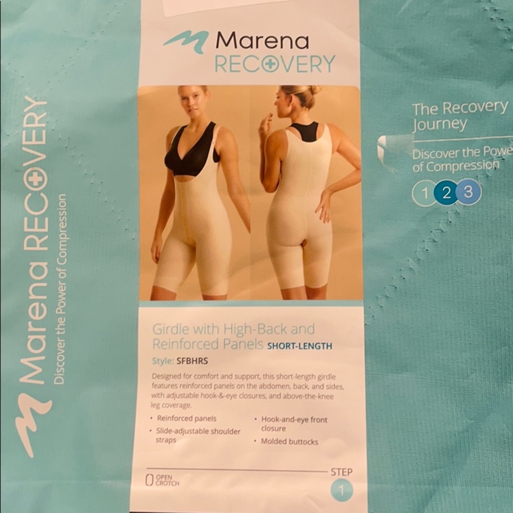 Marena recovery girdle reinforced panel Bbl SFBHRS